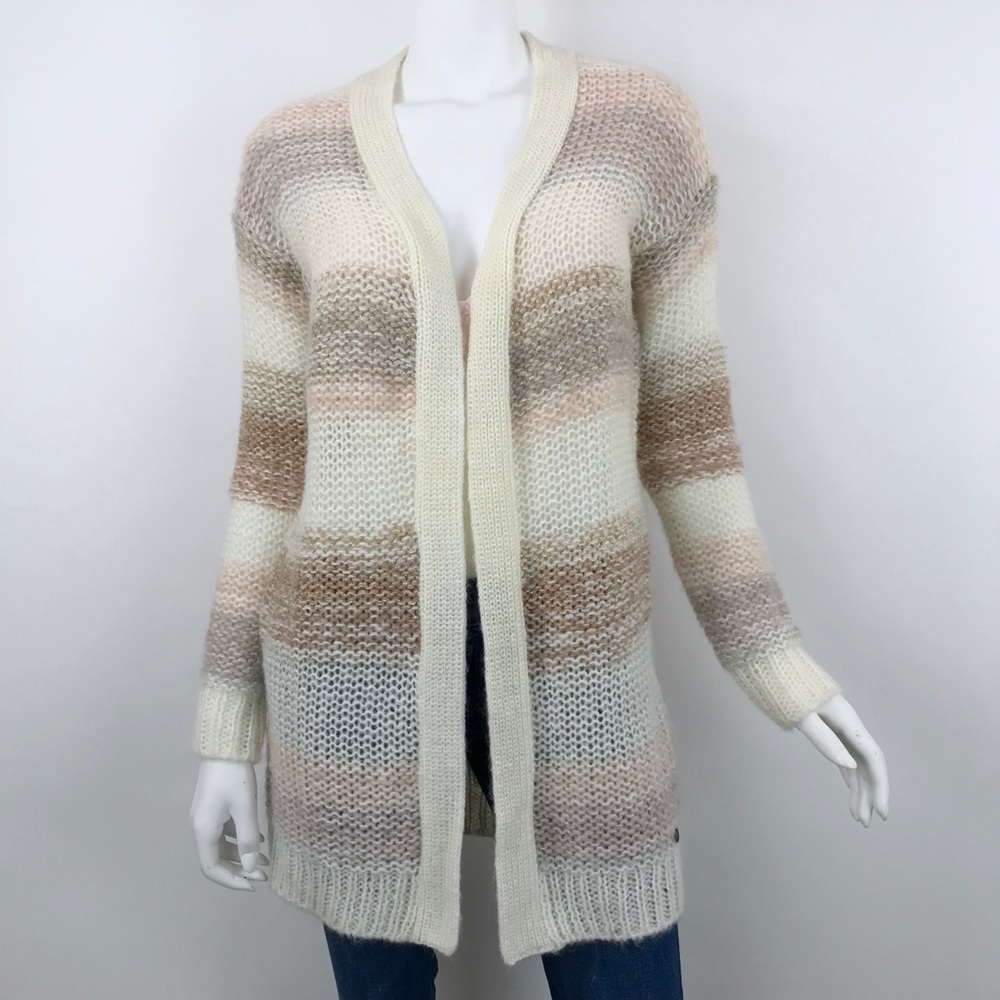 {Anthropologie} NUMPH Metallic Striped Cardigan - Picture 4 of 8